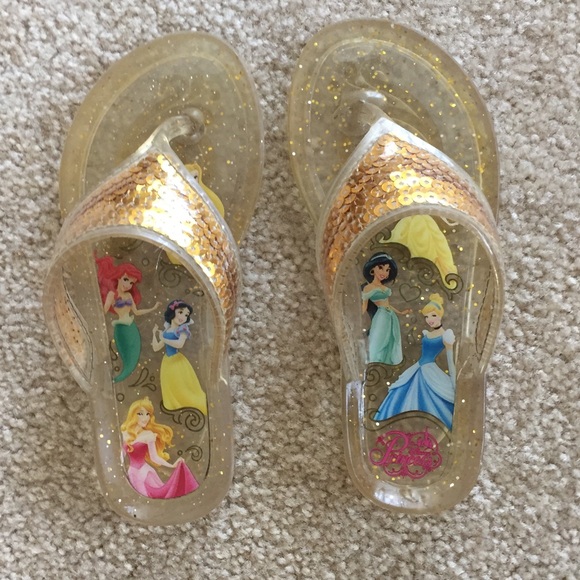 disney princess flip flops